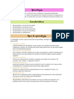 Aprendizaje - Materia Kinesiologia PDF