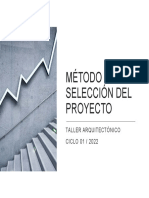 02 Método de Selección Del Proyecto