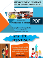 Posyandu Cempaka - Stunting