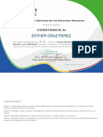 Acoso - Violencia - Escolar - Constancia - AEVEyE PDF