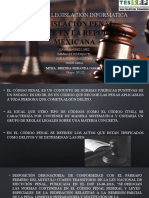 Legislacion Penal Vigente en La Republica Mexicana