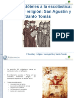 Filosofía y religión: San Agustín y Santo Tomás en