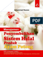 Manajemen Penyembelihan Sistem Halal - Buku - Nusran - 2019