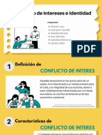 Conflicto de Intereses e Identidad PDF