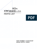 Parts Book - DX220A DX225LCA - K1049154EF - 20160504 PDF