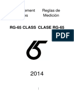 Reglas Clase RG 65 2014