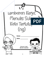 MODUL Menulis Suku Kata Tertutup NG PDF