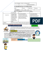 Evaluacion Diagnostica - 5to Grado-Tutoria