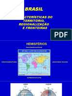 As quatro regiões do Brasil segundo a regionalização técnico-científico-informacional