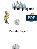 Pass The Paper - City Vocabulary