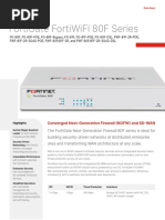 Fortigate Fortiwifi 80f Series PDF