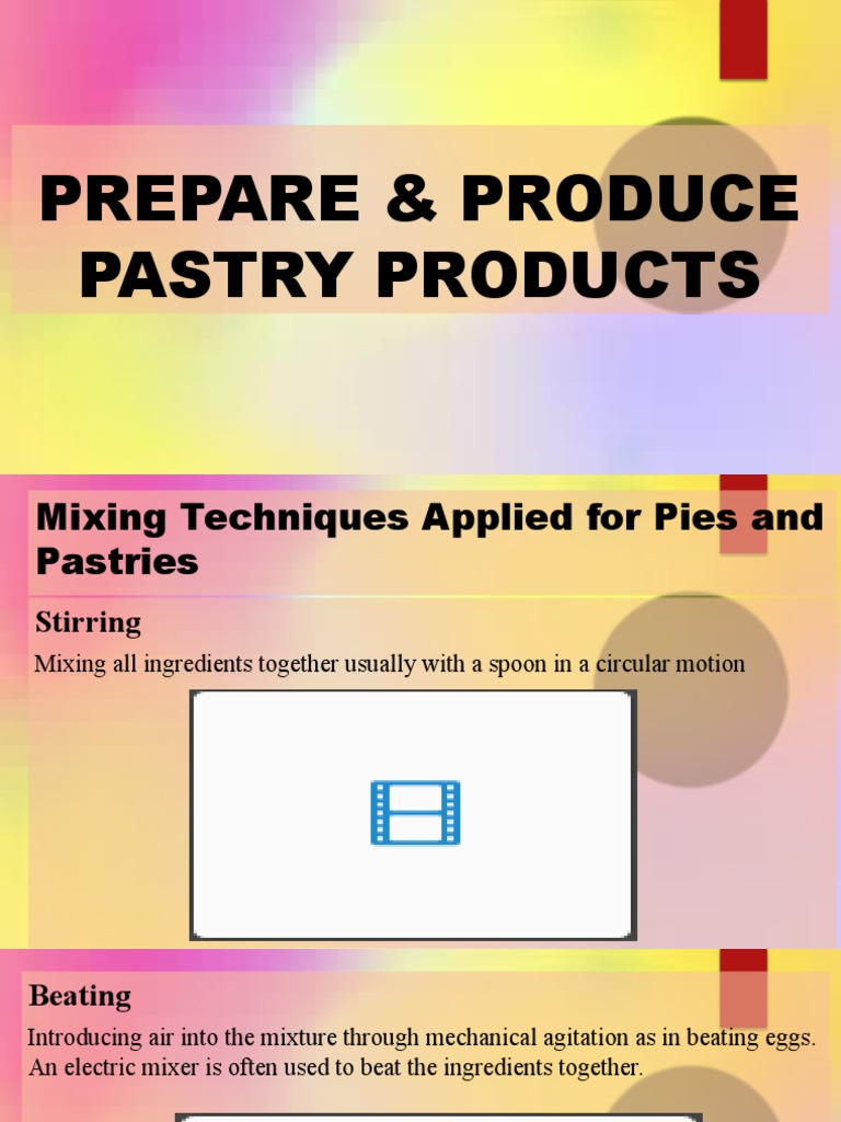 Mastering Pastry Techniques A Guide to Mixing, Rolling, Laminating