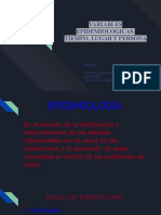 Variables Epidemiologicas Tiempo J Lugar y Persona