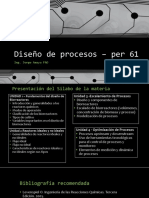 Diseño de Procesos - Per 61