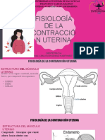 Fisiología de Contracción Uterina PDF
