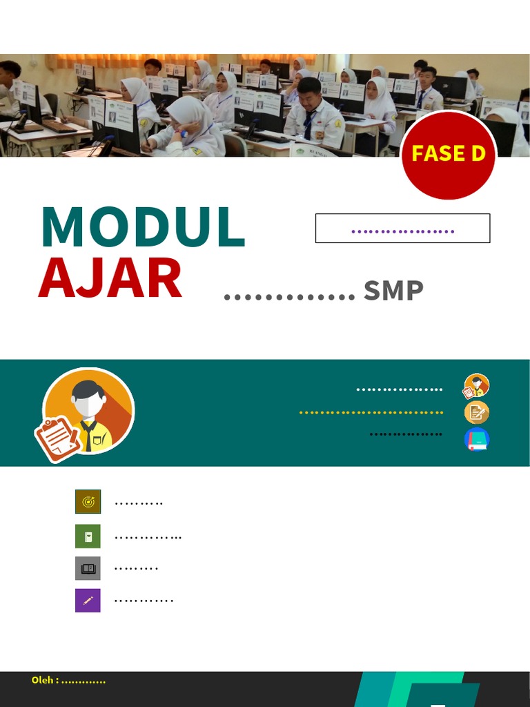 Template modul ajar docx pdf