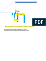 Tarea Semana 6 Crucigrama