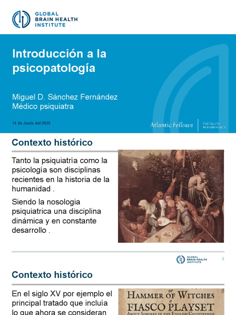 Introducción a la Psicopatología | PDF | Psiquiatría | Psicopatología