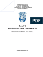 Tema 5 Diseño Estructural de Pavimentos PDF