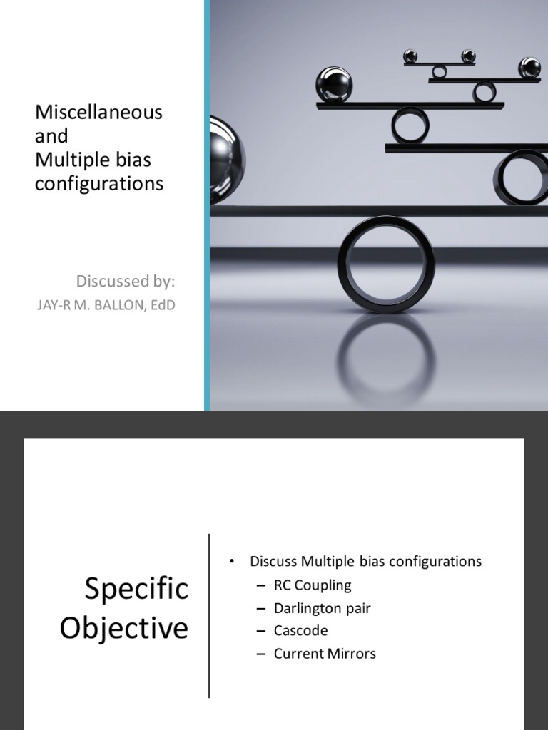 Multiple Bias Configurations in Amplifiers | PDF | Amplifier | Bipolar ...