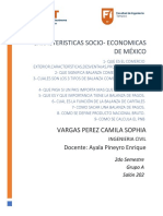 Caracteristicas Socio - Economicas de México
