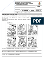 Ensino de Ciências sobre seres vivos e ciclo de vida de plantas