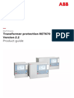 1MRK504166-BEN F en Product Guide Transformer Protection RET670 Version 2.2