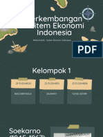 Perkembangan Sisitem Ekonomi Indonesia
