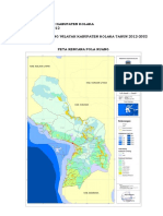 Peta Rencana Pola Ruang Kabupaten Kolaka 2012-2032