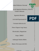 Practica 4 - Constante Dielectrica PDF