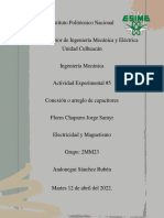 Practica 5 - Conexion o Arreglo de Capacitores PDF