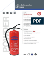 Blazex BXP6 ABC Dry Powder Fire Extinguisher