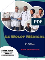 Le Wolof Médical 2ème Édition Bil