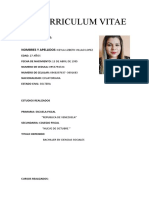 Curriculum Vitae