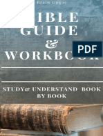 Bible Workbook and Guide - Study and Understand Book by Book (The Bible Study Book)