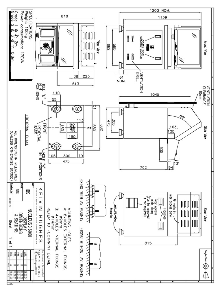 N36000 Display Dimension PDF