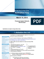 Proceso para Activar Licencias Central