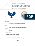 Poderes generales y especiales en el derecho civil