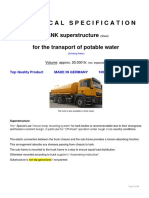 Tank Superstructure Technical Specification