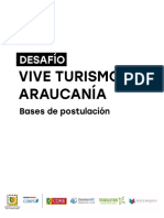 Bases Desafío Vive Turismo Araucanía