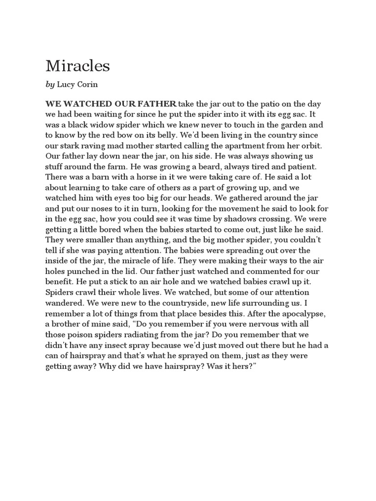 Miracles | PDF