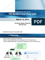 S21. VM Mailbox & Web User 2014-0314