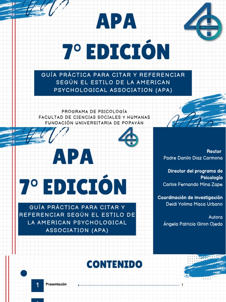 Guía Práctica de Normas APA 7 | PDF | Estilo apa | Plagio