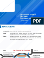 Desain Studi Modernisasi Koperasi Berbasis Kewirausahaan 2021