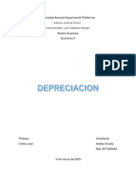 Cálculo de la depreciación de activos fijos