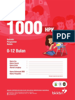 Kalender PENGASUHAN BADUTA 0-12 BULAN (BKKBN) 1000 HPK PDF
