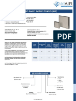 Filtro Miniplegado MF