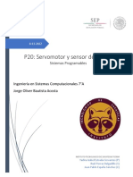 P20 Servomotor y Sensor de Sonido PDF
