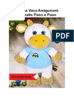 PDF Felpa Vaca Amigurumi Patron Gratis Paso A Paso