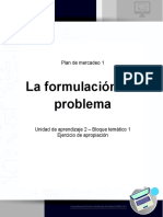 Plan de Mercadeoi U2 B1 Apropiacion Formulacion Problema